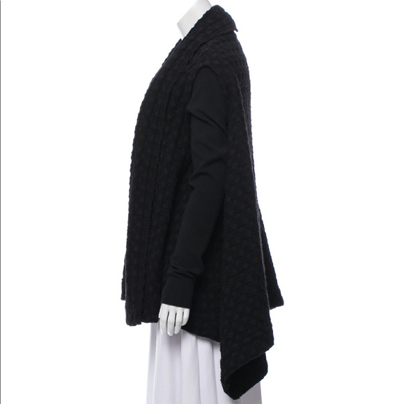 Cut25 By Yigal Azrouël Textured OpenFront Cardigan - Picture 2 of 3